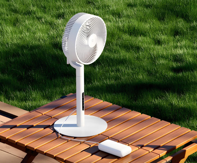 Розумний вентилятор з підключенням від пауербанка Mijia Smart Inverter Circulating Fan Pro